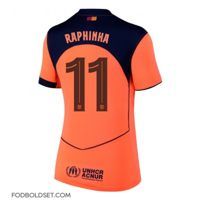 Barcelona Raphinha Belloli #11 Tredjetrøje Dame 2025-26 Kortærmet Barcelona Raphinha Belloli #11 Tredjetrøje Dame 2025-26 Kortærmet